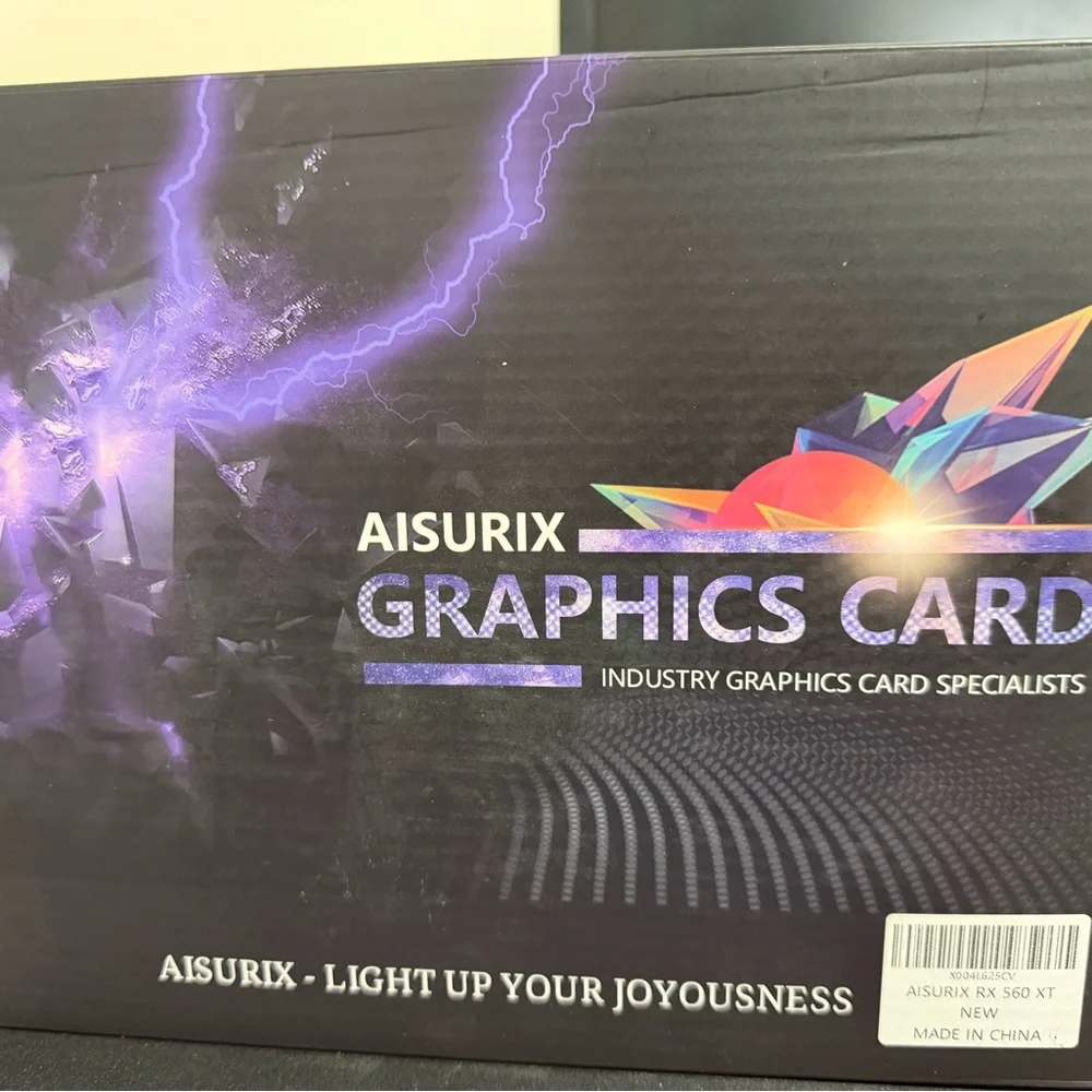 ASUS Aisurix Graphics Card with Purple and Black Design